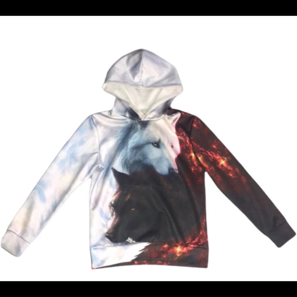 Boys hoodie size 7-8